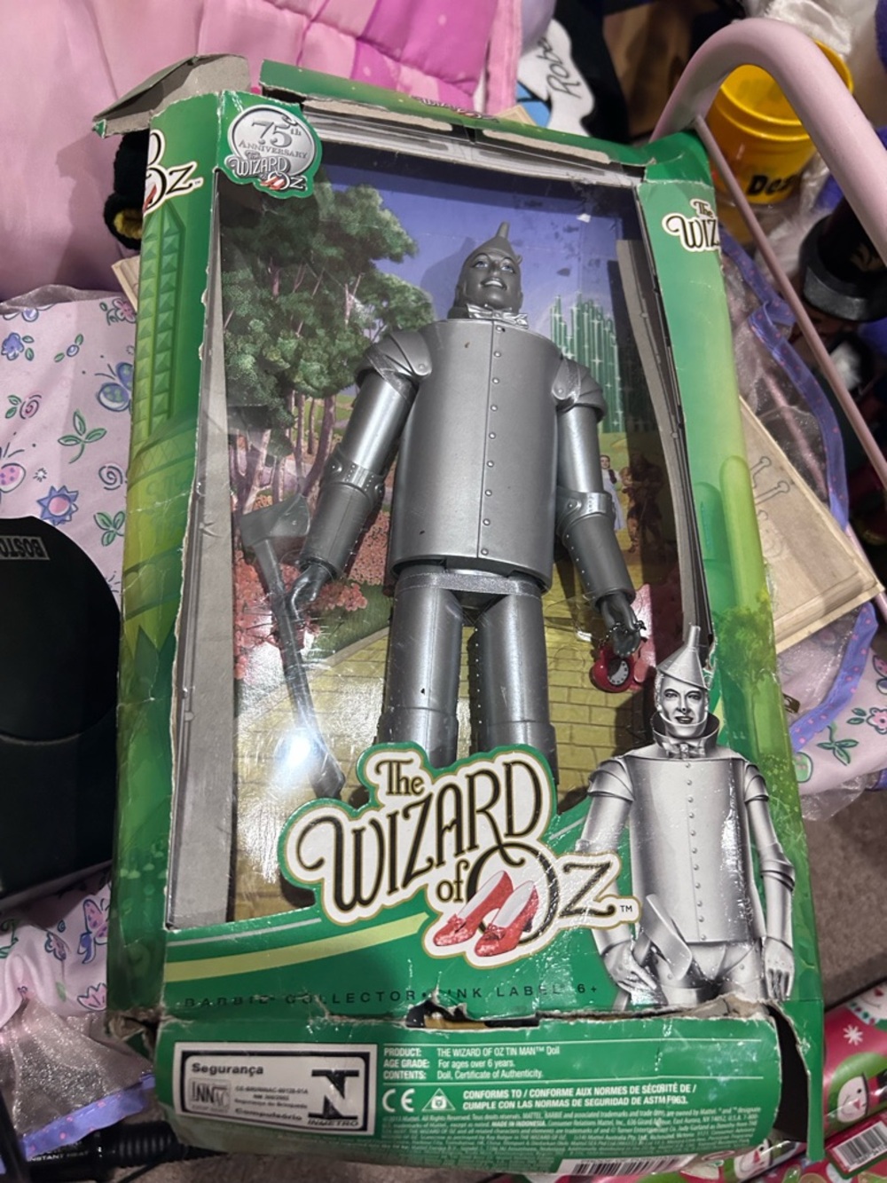 Tin Man Silver Collectible Figure -